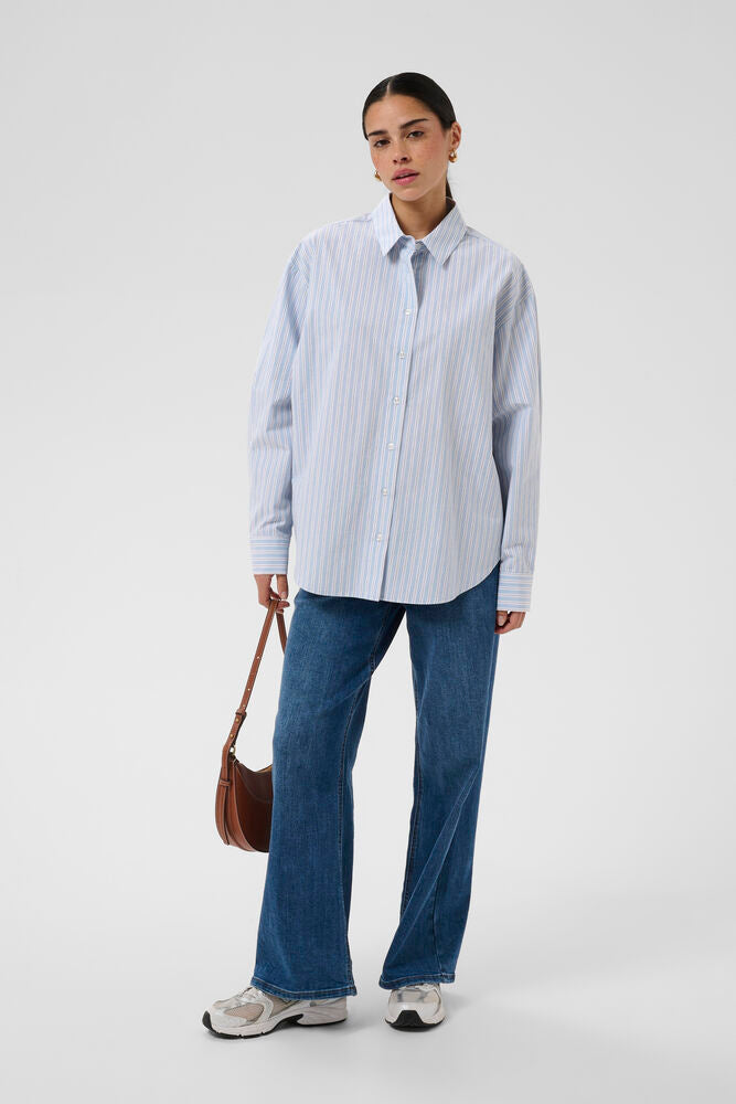 ASTER SHIRT BLOUSE - BLUE