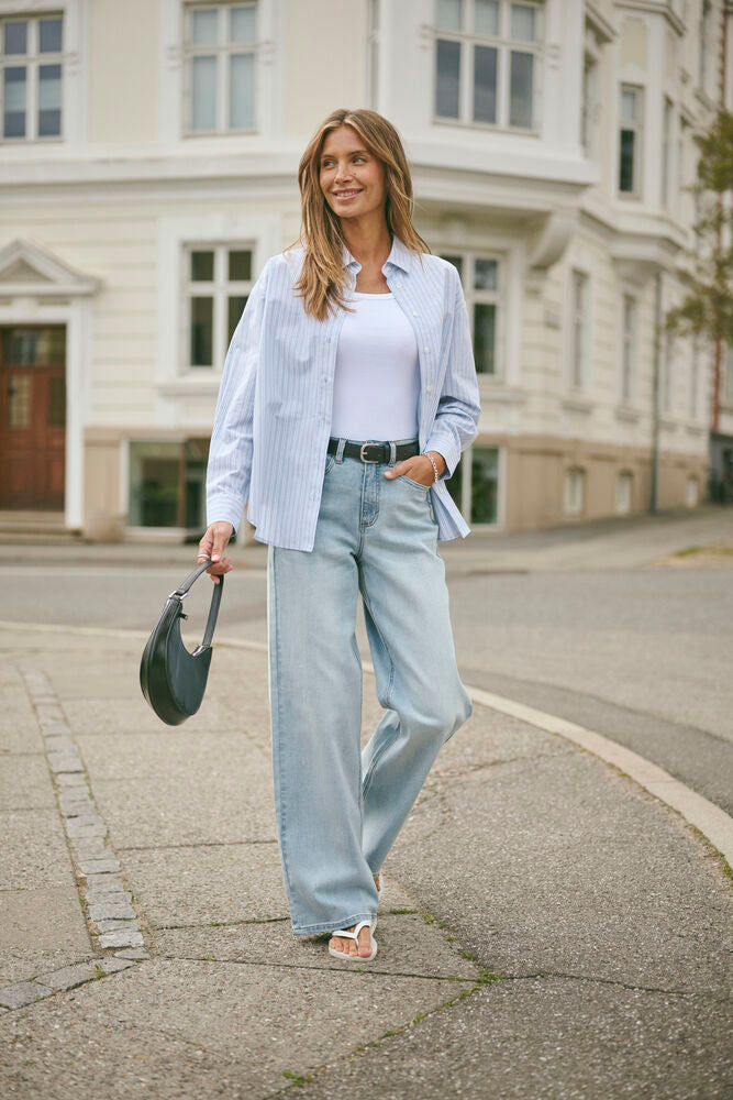 ASTER SHIRT BLOUSE - BLUE