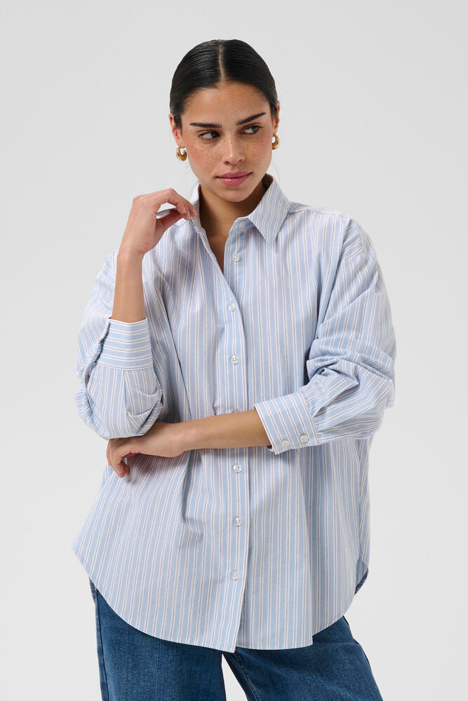 ASTER SHIRT BLOUSE - BLUE