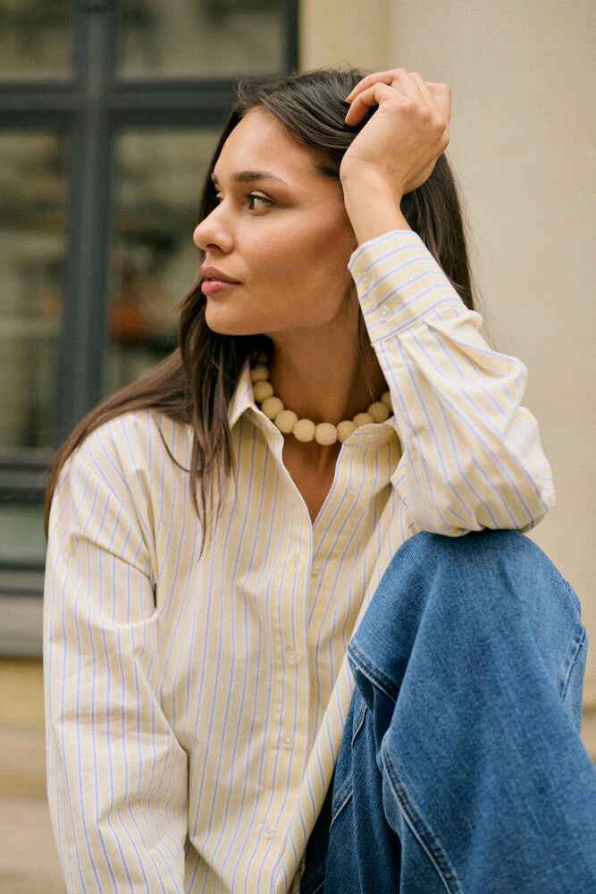 ASTER SHIRT BLOUSE - YELLOW