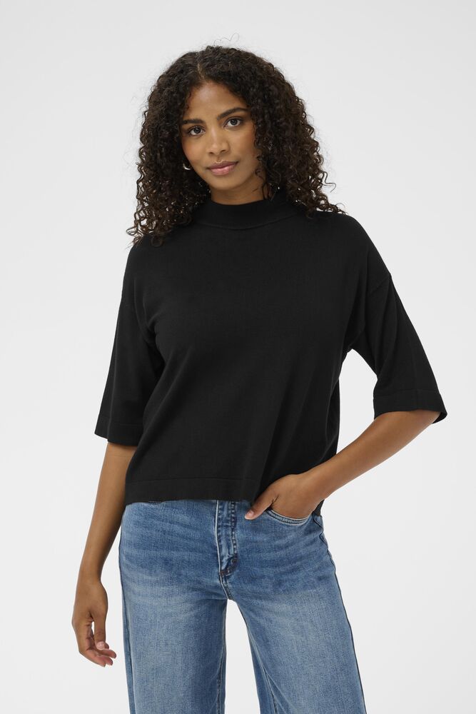 LIZZA TURTLENECK - BLACK