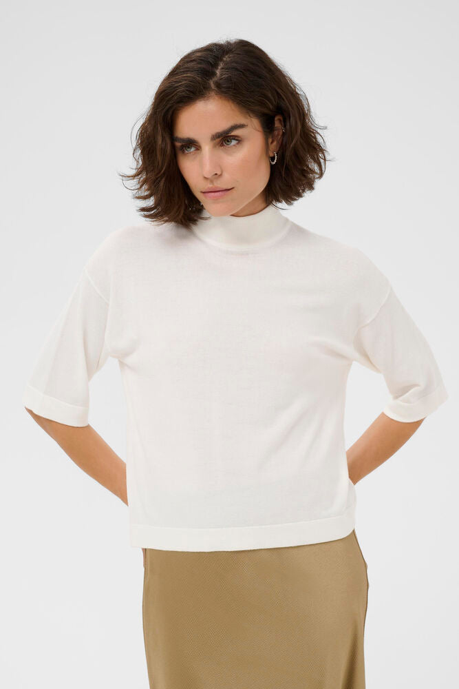 LIZZA TURTLENECK - WHITE