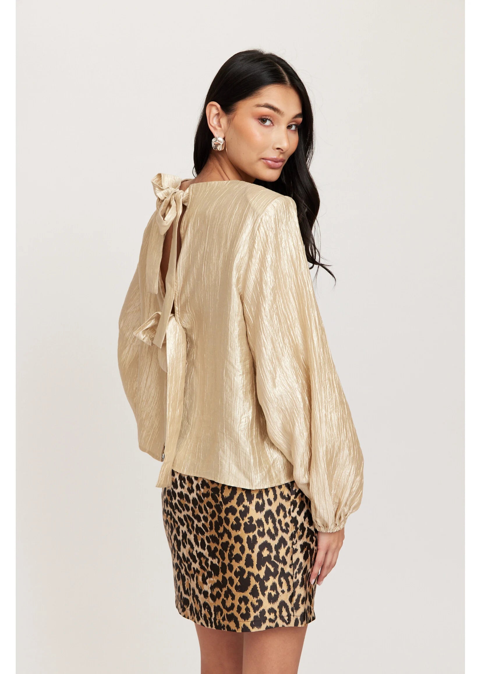 JOHANNA CHAMPAGNE BLOUSE