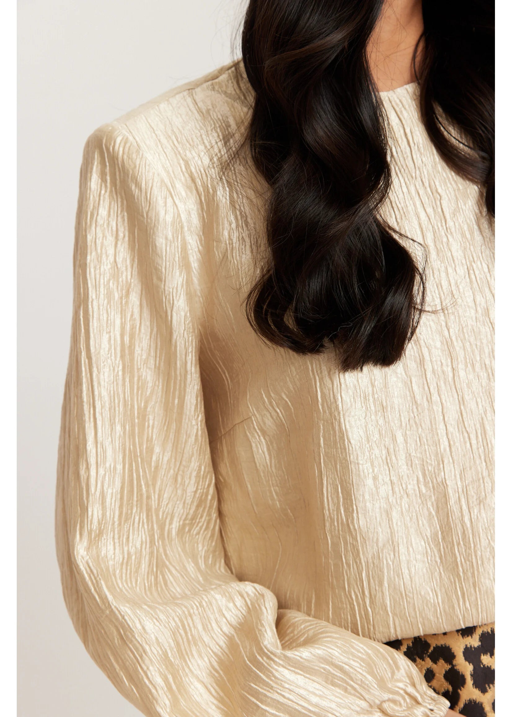 JOHANNA CHAMPAGNE BLOUSE