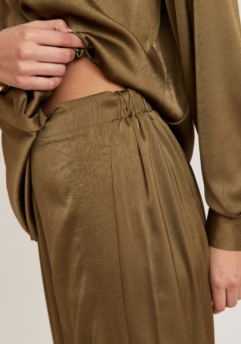 NEA PANTS - OLIVE GREEN